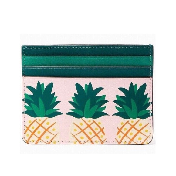 kate spade Accessories - Kate Spade Pineapple Slim Cardholder